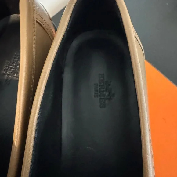Hermes “Hot” Loafers with Silver Buckle - Picture 4 of 9